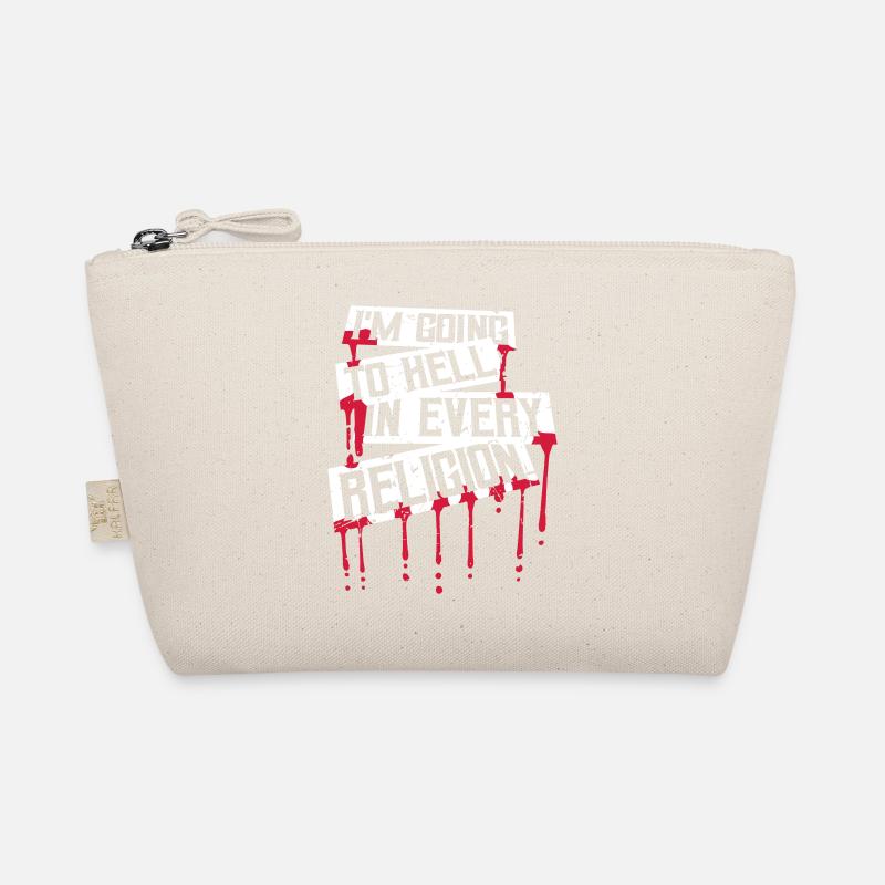 I'm Going To Hell In Every Religion Atheist Joke Organic Pouch
