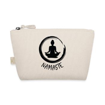 Yoga / Namaste - Bio-Täschchen - Natur - Vorne