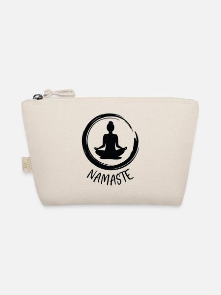 Yoga / Namaste - Trousse biologique - nature - Devant