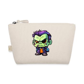 Monster im Chibi Look - Bio-Täschchen - Natur - Vorne