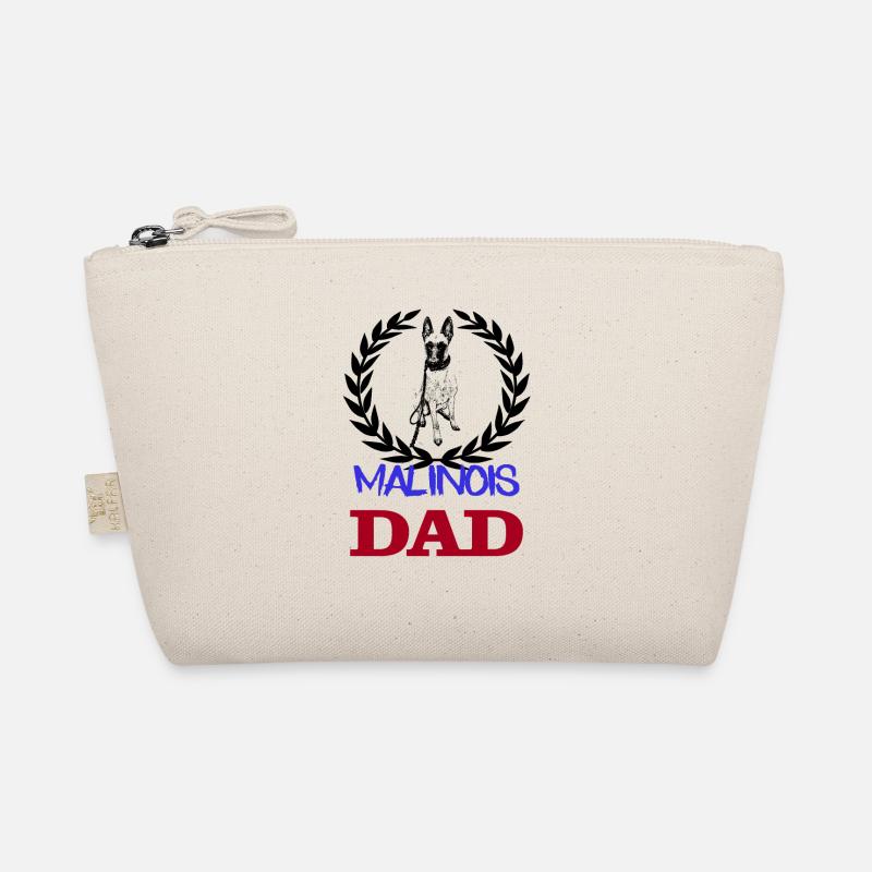 Malinois DAD - Bio-Täschchen - Natur
