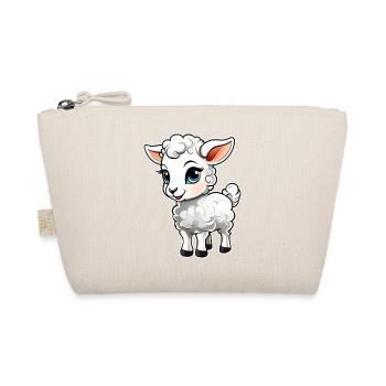Cute little lamb - Organic Pouch - nature - Front
