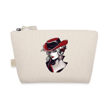 Femme cool avec un chapeau de cow-boy - Trousse biologique - nature - Devant