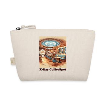 Cafe Radiology Medical Art Barista Manip Radio - Organic Pouch - nature - Front