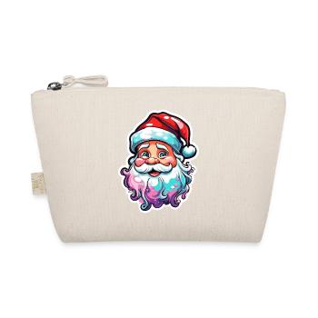 Santa Claus / Winter / Christmas Eve / Snow - Organic Pouch - nature - Front
