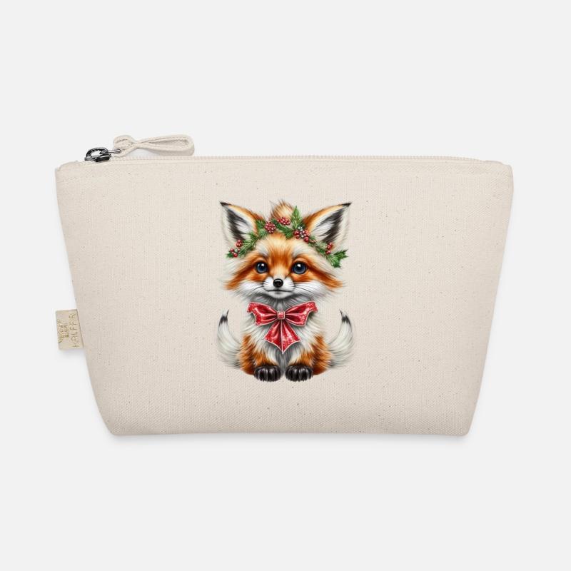 Christmas fox Organic Pouch