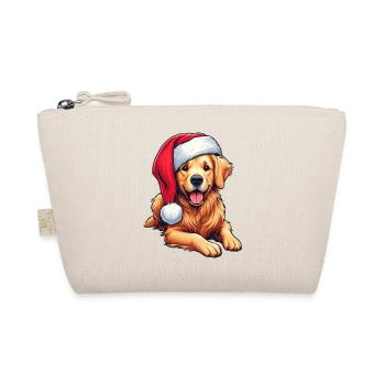 Golden Retriever Christmas Gifts - Organic Pouch - nature - Front