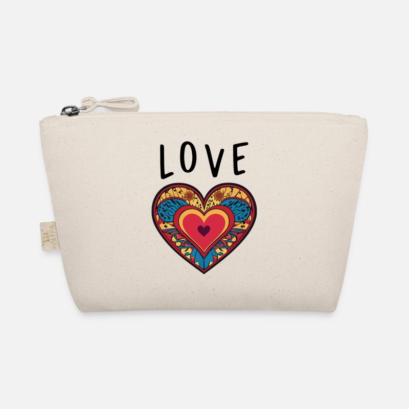 Liebe - Herz - Liebe Bio-Täschchen