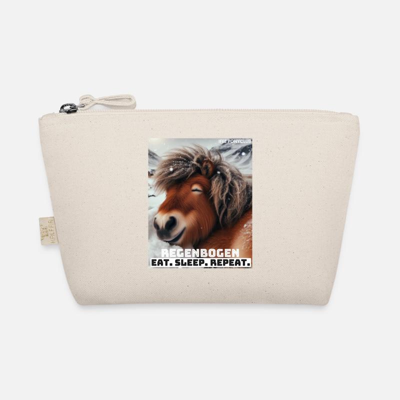 Regenbogen Mottoshirt Bio-Täschchen