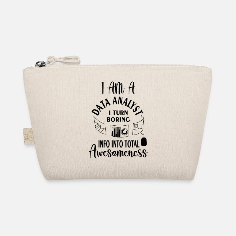 I am a data analyst i turn boring info into total Organic Pouch