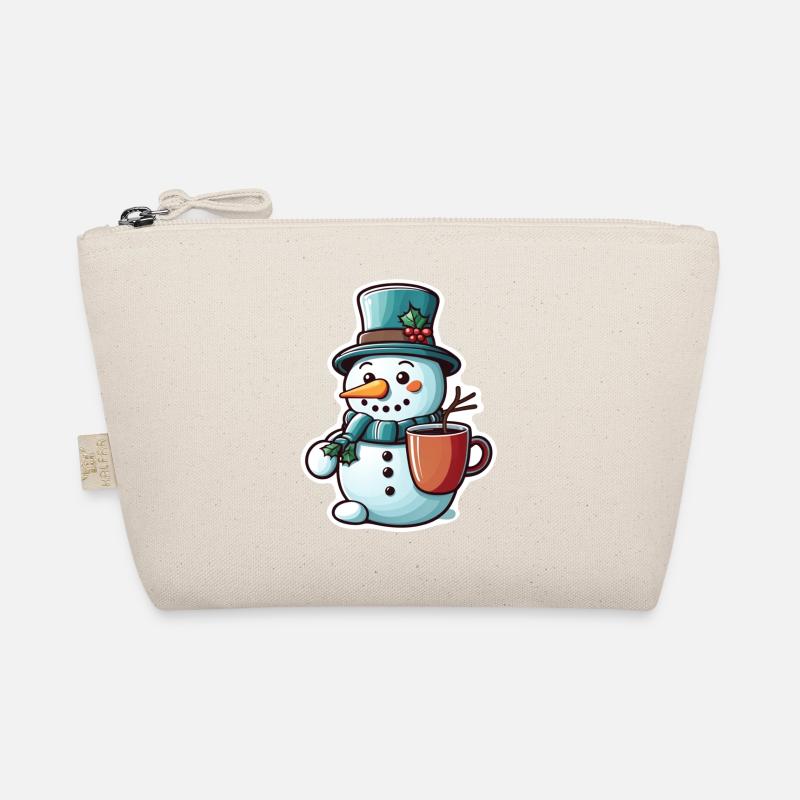 Schneemann Bio-Täschchen