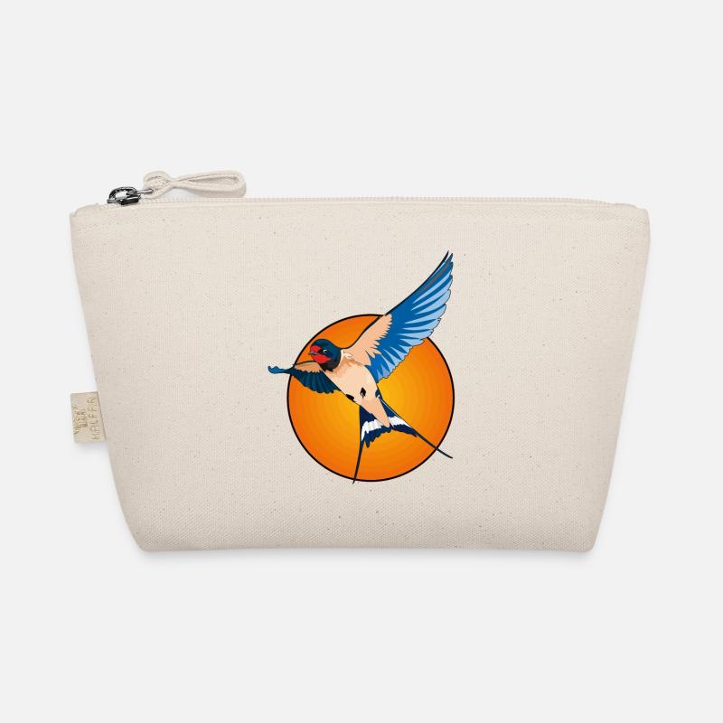 Swallows 2 - Organic Pouch - nature