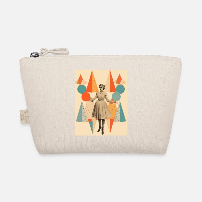 Collage de papier de dame de cirque Trousse biologique