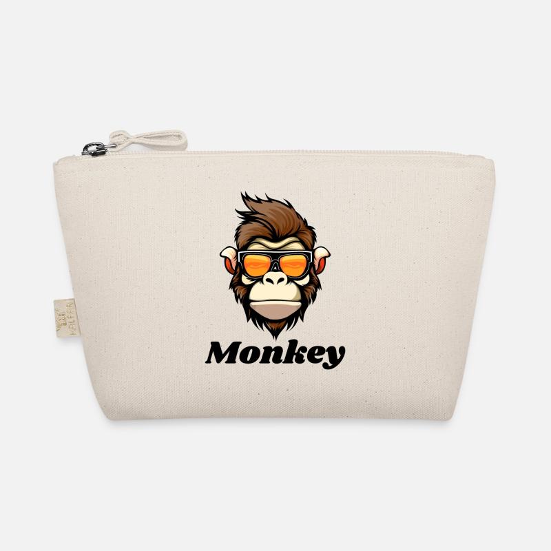 monkey, monkey, primate Organic Pouch