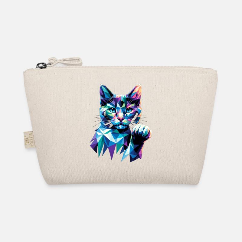 Katze - Bio-Täschchen - Natur