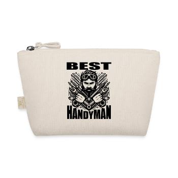 THE BEST HANDYMAN - Organic Pouch - nature - Front