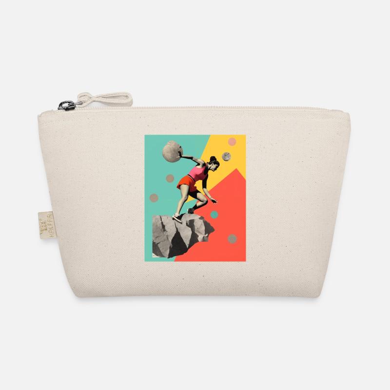 Klettere wie ein Mädchen! Bio-Täschchen