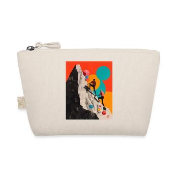 Couple of Climbers collage - Organic Pouch - nature - Front