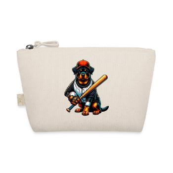 Chien de baseball Rottweiler - Trousse biologique - nature - Devant