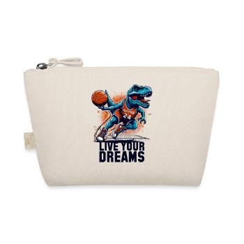 Cadeau de basket-ball T-Rex Dinosaur Dreams - Trousse biologique - nature - Devant