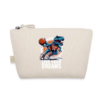 Cadeau de basket-ball T-Rex Dinosaur Dreams - Trousse biologique - nature - Devant