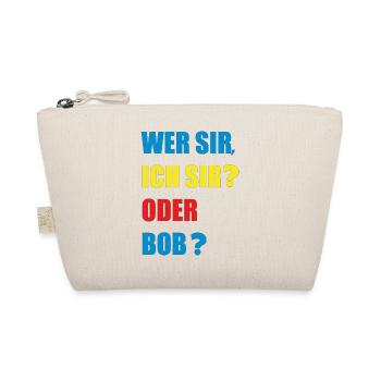 wer sir - Bio-Täschchen - Natur - Vorne