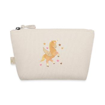 Einhorn, Pferd, Pony, Pegasus - Bio-Täschchen - Natur - Vorne