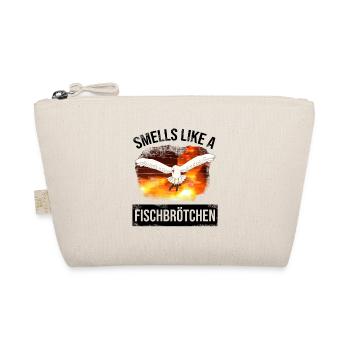 Seagull Hunting Fish Roll - seagull north german moin - Organic Pouch - nature - Front