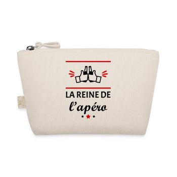 La reine de l'apéro, apéro, humour, fête des mères - Trousse biologique - nature - Devant