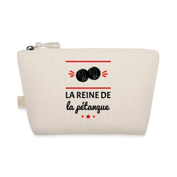 La reine de la pétanque, fête des mères, bouliste - Trousse biologique - nature - Devant