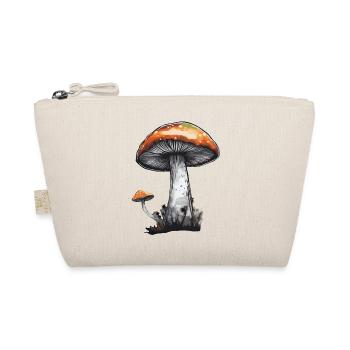 Pilz Steinpilz Champignon Natur Herbst Pfifferling - Bio-Täschchen - Natur - Vorne