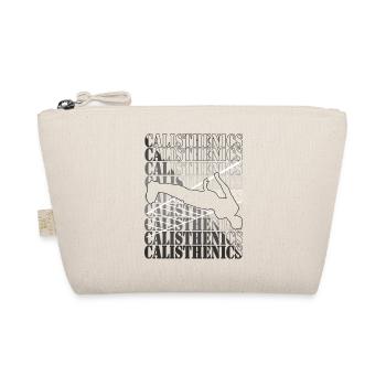 Calisthenics Pattern – Street Workout Design - Organic Pouch - nature - Front
