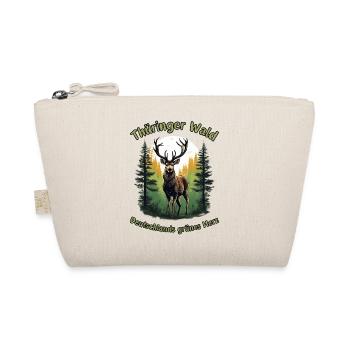Thuringia-Germany's Green Heart Deer - Organic Pouch - nature - Front