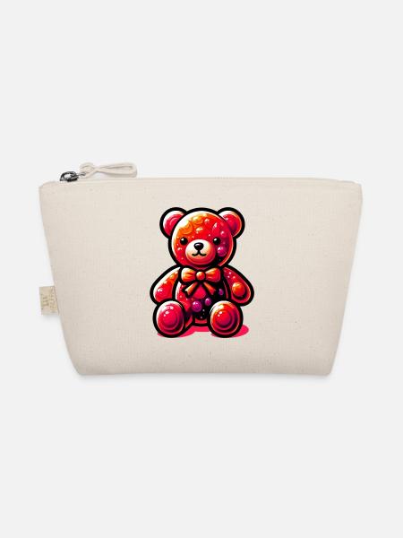 Bear - Organic Pouch - nature - Front