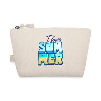 i love summer - Bio-Täschchen - Natur - Vorne