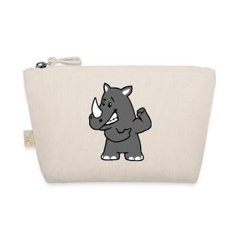 Beefy Rhinoceros - Organic Pouch - nature - Front