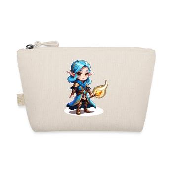 Sorceress Fantasy Illustration - Organic Pouch - nature - Front
