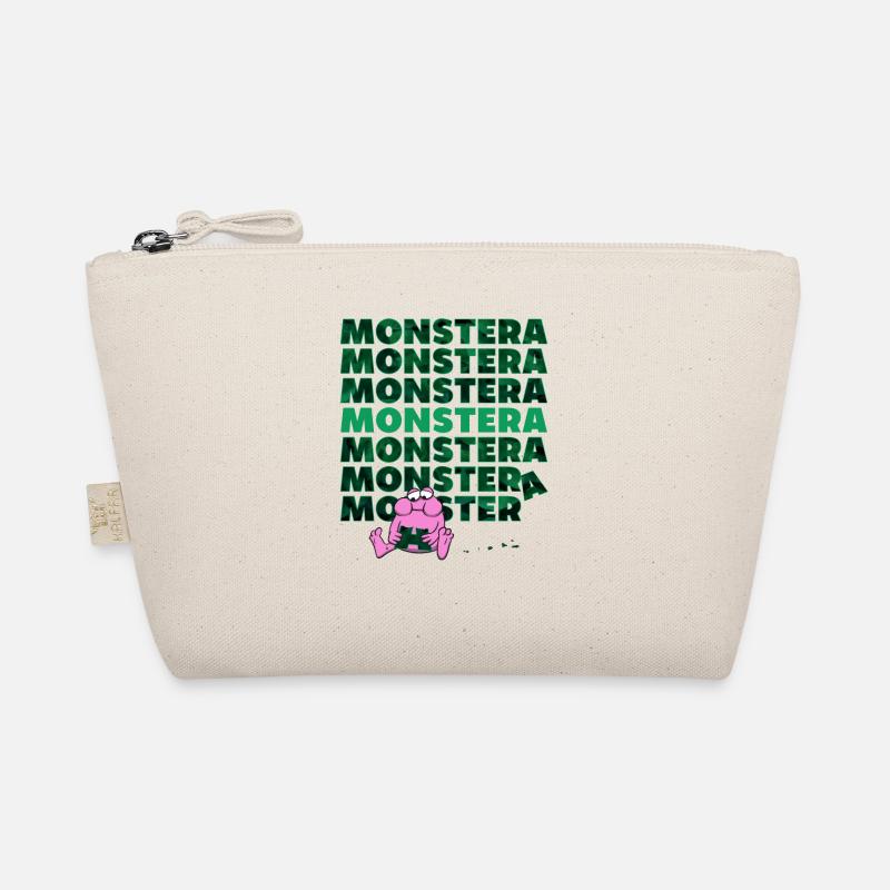 Monstera Monster Organic Pouch