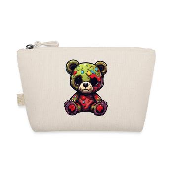 Teddy Bear / Cuddly Toy / Stuffed Animal / Gift Idea - Organic Pouch - nature - Front