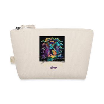 Angelic Divine Messenger Guardian Angel Winged - Bio-Täschchen - Natur - Vorne