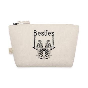 Besties - Beste Freundinnen - Friends - Bio-Täschchen - Natur - Vorne