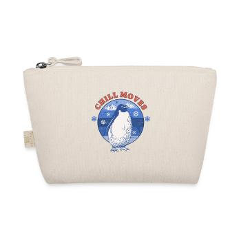 Penguin Lover Playful Happy Cheerful Arctic Flip - Bio-Täschchen - Natur - Vorne