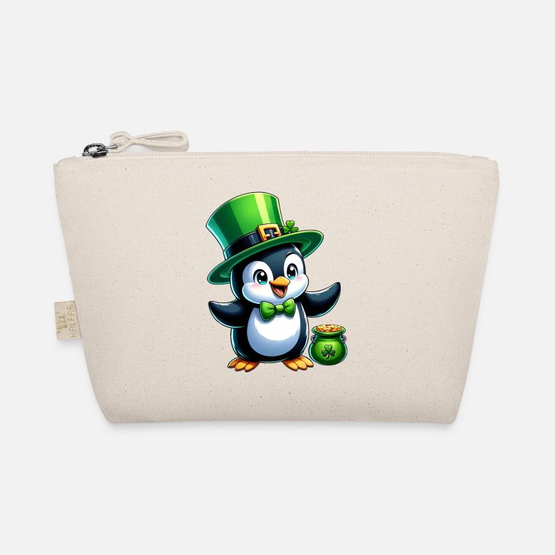 Pingouin de la Saint-Patrick : mignon Trousse biologique