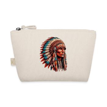 American Indian American Red Skin - Organic Pouch - nature - Front