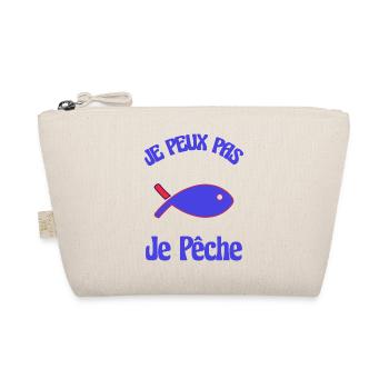 SARDINE. FISCH. APRILSCHERZ. ICH KANN NICHT - Bio-Täschchen - Natur - Vorne