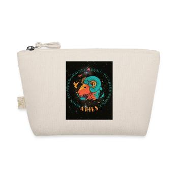 Zodiac Horoscope Astrology Constellations Aries - Organic Pouch - nature - Front