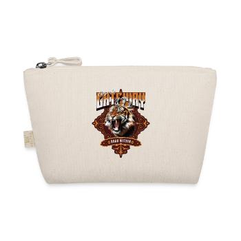 Roaring Lion Tiger Animal Lover Nature Jungle King - Bio-Täschchen - Natur - Vorne