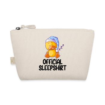 Lustiger Spruch Bild Witzig Humor Geschenkidee - Bio-Täschchen - Natur - Vorne