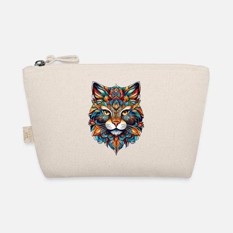 Cool Cat Icon Organic Pouch