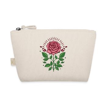 Rose Blossom - Organic Pouch - nature - Front